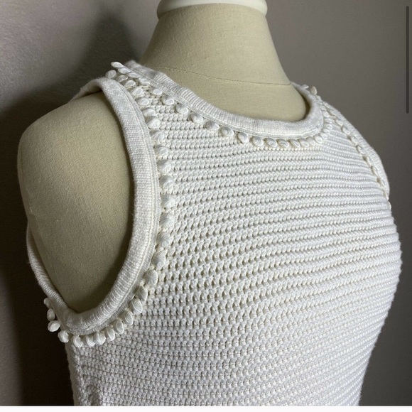 Loft knit sweater tank with bead details - Picture 4 of 6